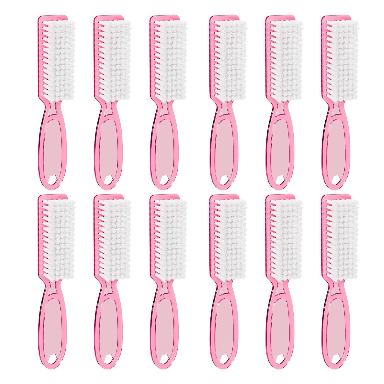12 Pcs Handle Grip Cleaning Brushes, Hand Fingernail Brush - Image 3