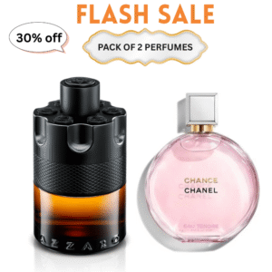 Perfume Duo – Azzaro Wanted + Chanel Chance Eau Tendre | Pack of 2 | Long-Lasting Fragrance