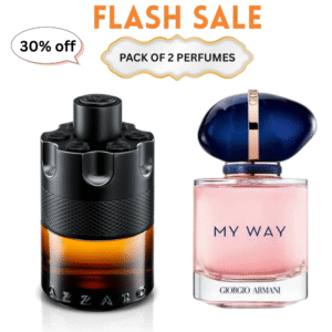 Pack of 2 Perfumes – Azzaro & My Way by Giorgio Armani | Long-Lasting Fragrance | 30% OFF Flash Sale