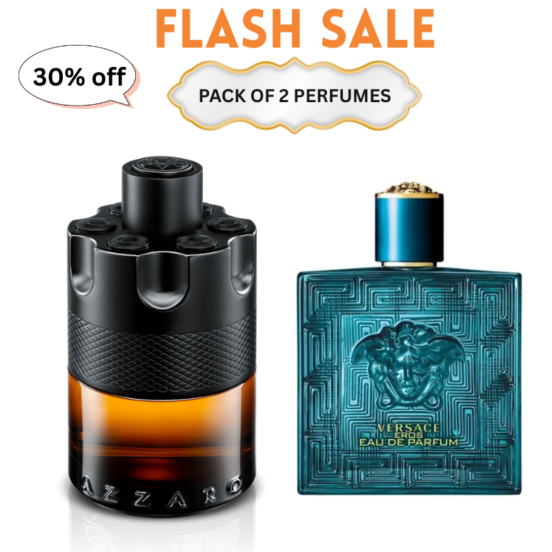 Azzaro & Versace Bright Crystal – Perfume Duo (Pack of 2)