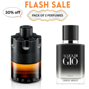 Azzaro Wanted + Acqua di Gio (Giorgio Armani) | Pack of 2 Perfumes – 30% OFF