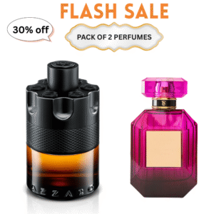 Azzaro Wanted + YSL-Inspired Pink Luxe Perfume – Duo Pack of 2 | 30% OFF Flash Sale